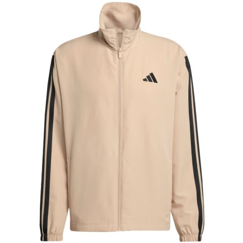Dres męski adidas Sportswear Basic 3-Stripes Woven beżowy JX3149
