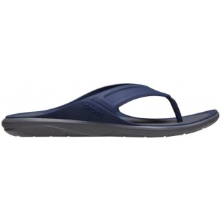 Klapki Crocs Swiftwater Wave Flip M granatowo-szare 206242 4HE