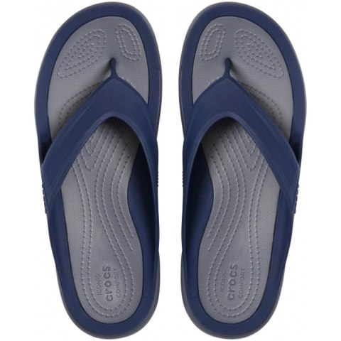Klapki Crocs Swiftwater Wave Flip M granatowo-szare 206242 4HE