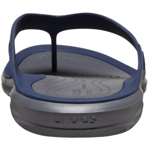 Klapki Crocs Swiftwater Wave Flip M granatowo-szare 206242 4HE