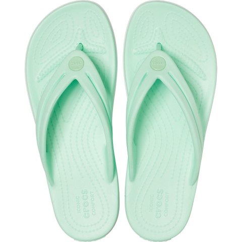 Klapki damskie Crocs Crocband Flip W miętowe 206100 3TI