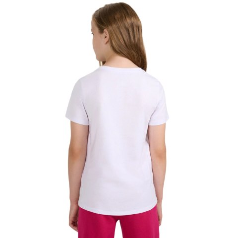 Koszulka dla dziewczynki 4F F2332 biała 4FJWMM00TTSHF2332 10S