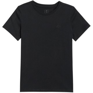 Koszulka dla dziewczynki 4F F2332 głęboka czerń 4FJWMM00TTSHF2332 20S