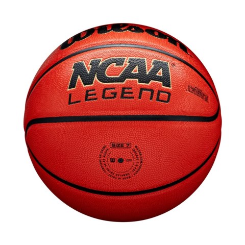 Piłka koszykowa Wilson NCAA Legend pomarańczowa WZ2007601XB7