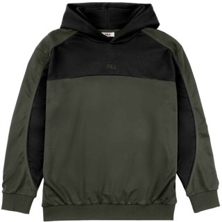 Bluza męska Fila Rivoli oliwkowo-czarna FAM1121 63185