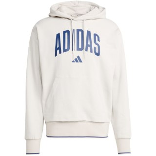 Bluza męska adidas Collegiate Hoodie jasnoszara KC3872