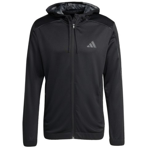 Bluza męska adidas SEA FZ HD czarna JV7243