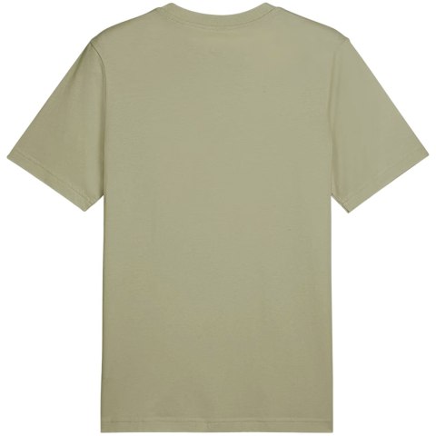 Koszulka męska Puma Ess Elevated Tee oliwkowa 684726 82