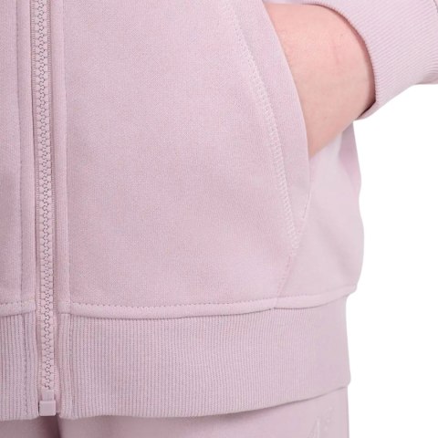 Bluza dla dziewczynki 4F F1952 jasny róż 4FJWAW25TSWSF1952 56S