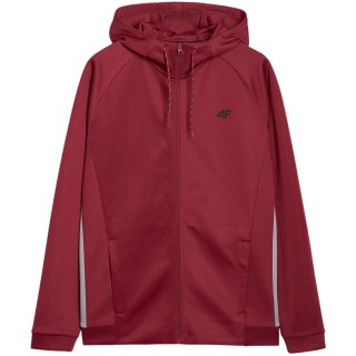 Bluza męska 4F FNK M587 ciemna czerwień 4FWAW25TFSWM587 61S