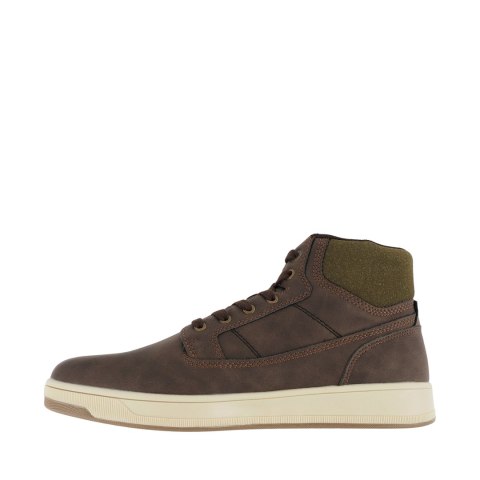 Buty męskie Wrangler Denver Mid ciemny brąz 20253018 IKU