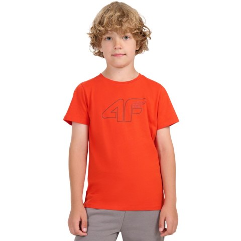 Koszulka dla chłopca 4F M2417 czerwona 4FJWAW25TTSHM2417 62S