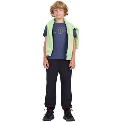 Koszulka dla chłopca 4F M2417 granatowa 4FJWAW25TTSHM2417 31S