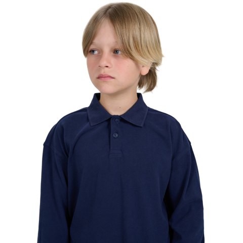 Koszulka dla chłopca longsleeve 4F M483 granatowa 4FJWAW25TLONM483 31S