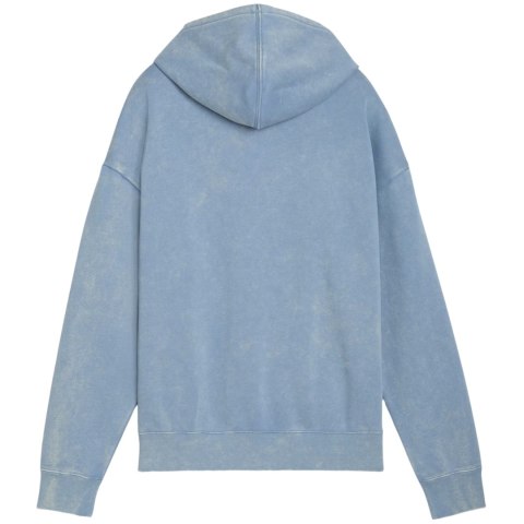 Bluza damska Puma ESS Elevated Relaxed Wash Hoodie niebieska 688103 34