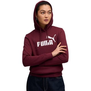 Bluza damska Puma ESS No.1 Logo Hoodie FL bordowa 682389 96
