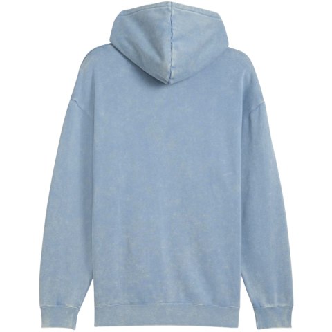 Bluza męska Puma ESS Elevated Relaxed Wash Hoodie niebieska 688049 34