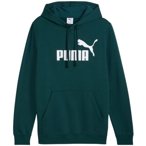 Bluza męska Puma ESS No.1 Logo Hoodie FL zielona 682571 75