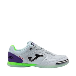 Buty piłkarskie Joma Top Flex 2505 Indoor biało-fioletowe TOPW2505IN