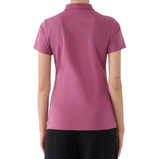 Koszulka damska polo 4F F554 burgund 4FWAW25TPTSF554 60S