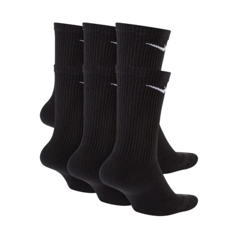 Skarpety Nike Everyday Plus Cush 6 par czarne SX6897 010