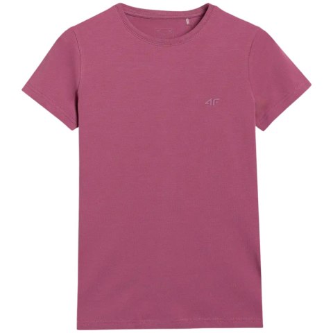 Koszulka damska 4F F2439 burgund 4FWAW25TTSHF2439 60S