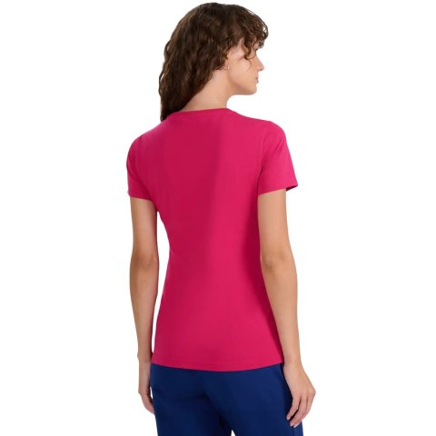 Koszulka damska 4F F2439 ciemny róż 4FWAW25TTSHF2439 53S