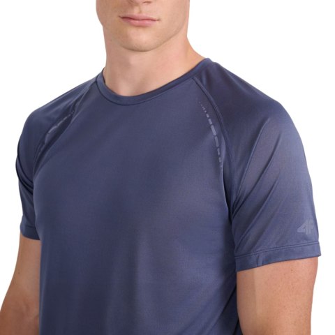 Koszulka męska 4F FNK M1499 niebieska 4FWAW25TFTSM1499 33S