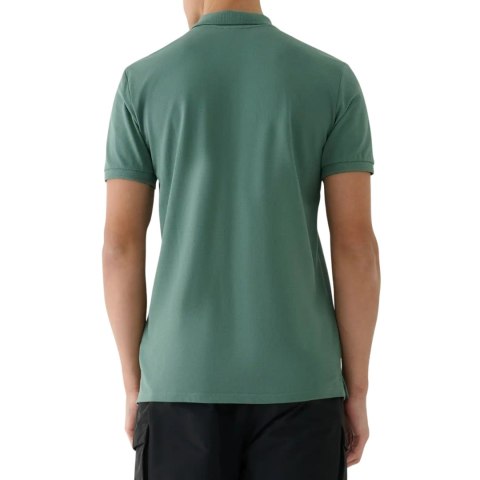 Koszulka męska polo 4F M555 kobalt 4FWAW25TPTSM555 36S