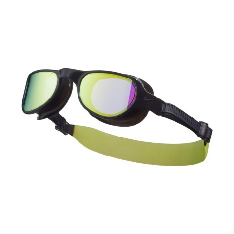 Okulary pływackie Nike Goggles Volt czarno-zielone NESSE125-737 OS