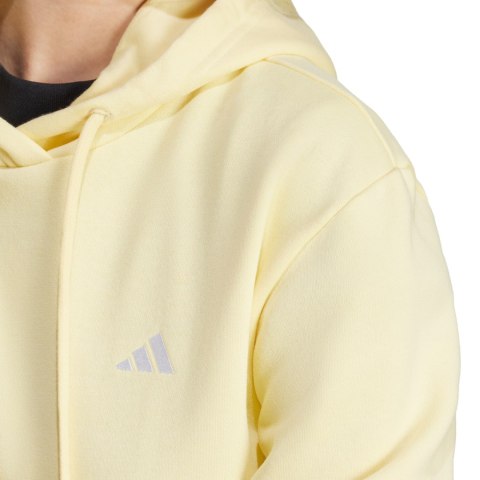 Bluza damska adidas Essentials Small Logo Feel Cozy żółta IY1650 Bluza damska adidas Essentials Small Logo Feel Cozy żółta IY1650
