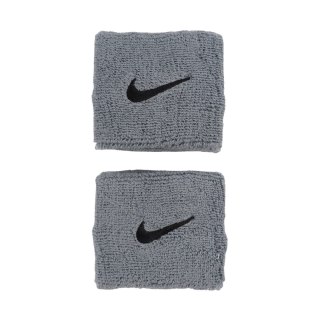 Frotki na rękę Nike Swoosh Wristbands 2 szt. szare N1012405005OS