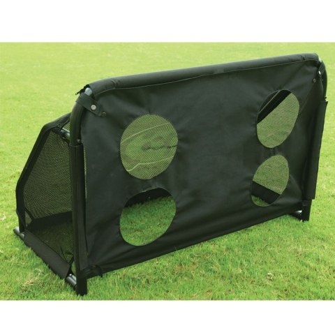 Bramka metalowa 240x120 cm z matą strzelecką Bramka metalowa 240x120 cm z matą strzelecką