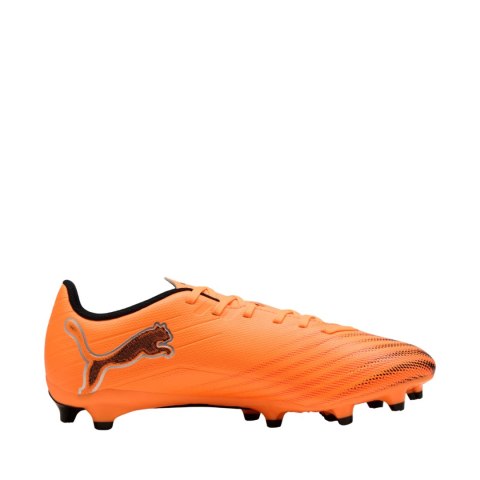 Buty piłkarskie Puma Ultra 6 Play FG/AG Heat Fire pomarańczowe 108532 03