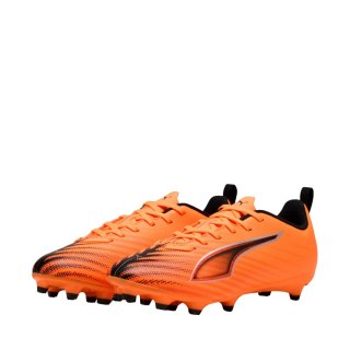 Buty piłkarskie dla dzieci Puma Ultra 6 Play FG/AG Heat Fire pomarańczowe 108533 03