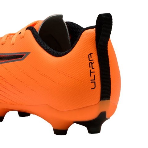 Buty piłkarskie dla dzieci Puma Ultra 6 Play FG/AG Heat Fire pomarańczowe 108533 03