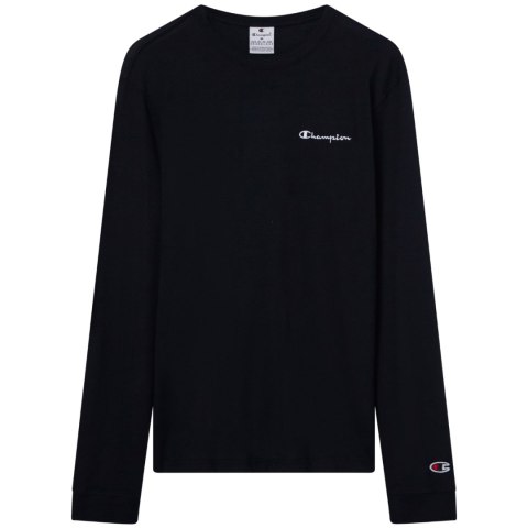 Koszulka męska Champion Longsleeve Tee czarna 221799 KK001 Koszulka męska Champion Longsleeve Tee czarna 221799 KK001