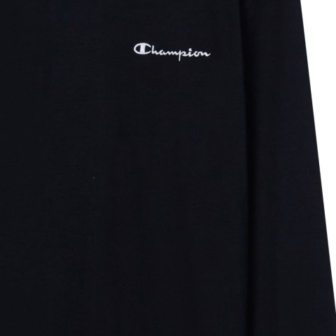 Koszulka męska Champion Longsleeve Tee czarna 221799 KK001 Koszulka męska Champion Longsleeve Tee czarna 221799 KK001