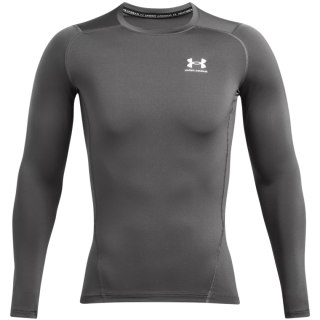 Koszulka męska Under Armour HG Armour Comp LS szara 1361524 025