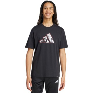 Koszulka męska adidas Logo Graphic czarna KA9800