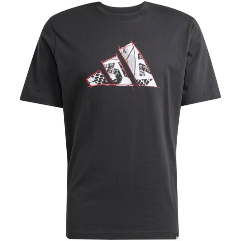 Koszulka męska adidas Logo Graphic czarna KA9800