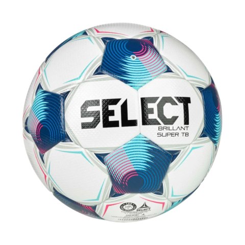 Piłka nożna Select Brillant Super Fifa Quality Pro v25 biało-niebieska 19114
