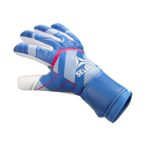 Rękawice bramkarskie Select 88 Kids Negative Cut v25 niebiesko-białe 18885