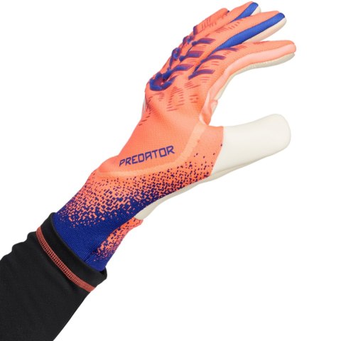 Rękawice bramkarskie adidas Predator Pro pomarańczowe JJ3533