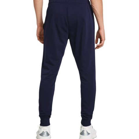 Spodnie męskie Under Armour Rival Terry Jogger granatowe 1380843 410