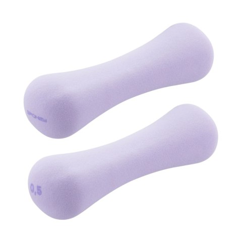 Hantle Spokey Bone 2 x 0,5 kg fioletowe 941960 Hantle Spokey Bone 2 x 0,5 kg fioletowe 941960