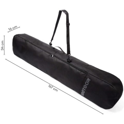Pokrowiec na snowboard Meteor Hielo czarny 17329
