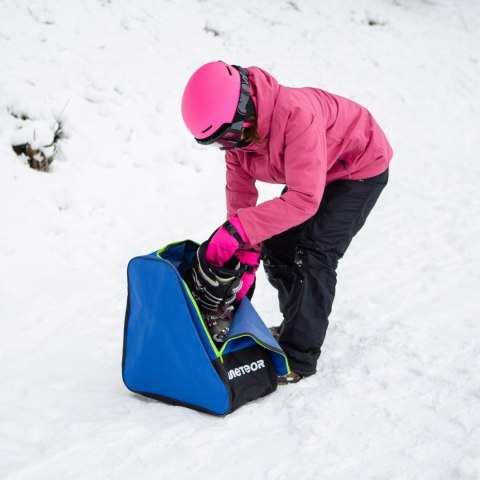 Torba na buty narciarskie Meteor Croma niebieska 17675 Torba na buty narciarskie Meteor Croma niebieska 17675