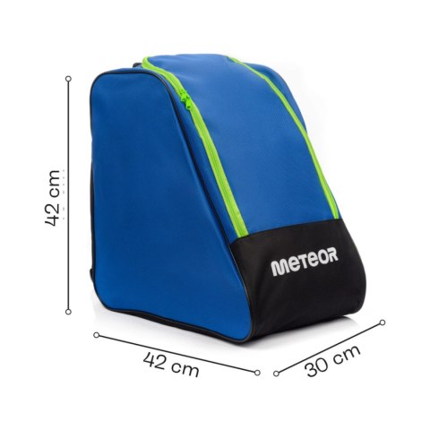 Torba na buty narciarskie Meteor Croma niebieska 17675 Torba na buty narciarskie Meteor Croma niebieska 17675