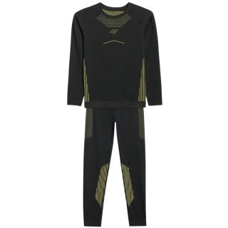 Bielizna bezszwowa dla chłopca 4F M248 głęboka czerń 4FJWAW25USEAM248 20S